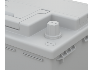 Car Battery Model 3D