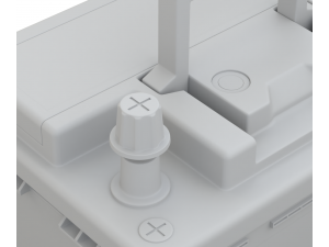 Car Battery Model 3D