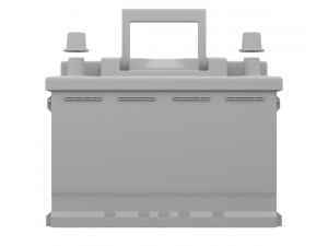Car Battery Model 3D