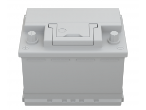 Car Battery Model 3D
