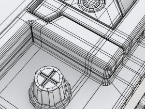 Car Battery Model 3D