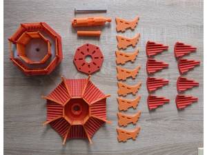 Pagode para impress&atilde;o Modelo de Impressão 3D