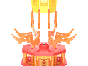 Printable Pagoda Model do druku 3D
