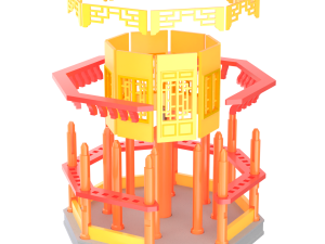 Printable Pagoda Model do druku 3D