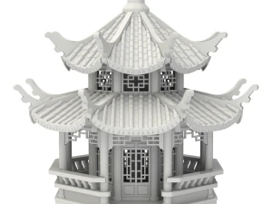 Pagode para impress&atilde;o Modelo de Impressão 3D