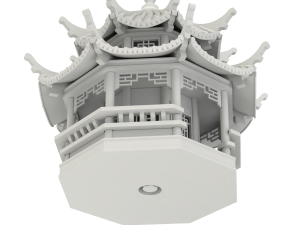 Printable Pagoda Model do druku 3D