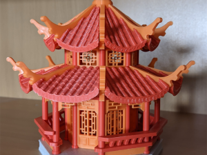 Printable Pagoda Model do druku 3D