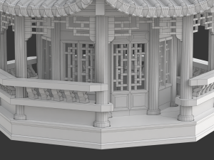 Printable Pagoda Model do druku 3D
