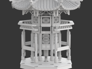 Printable Pagoda Model do druku 3D