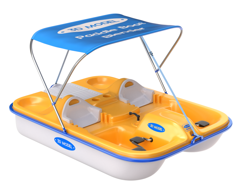 Pedal Boat Modelo 3D .c4d .max .obj .3ds .fbx .stl .blend 