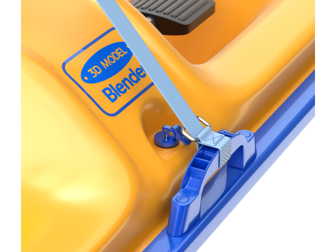 Pedal Boat Modelo 3D