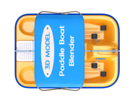 Pedal Boat Modelo 3D