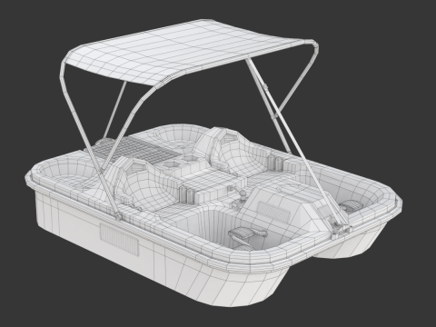 Pedal Boat Modelo 3D