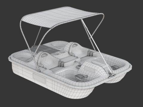 Pedal Boat Modelo 3D