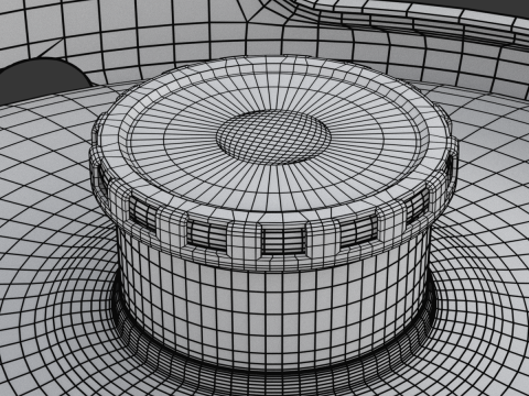 Beer Kegs on the Pallet 3D Model