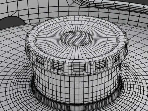 Beer Kegs on the Pallet 3D Model
