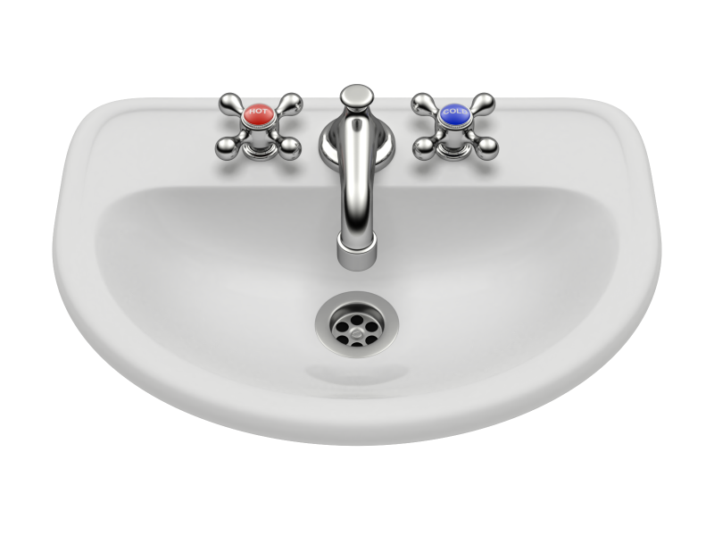Retro Washing Sink 3Dモデル .c4d .max .obj .3ds .fbx .stl .blend 