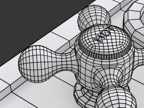 Retro Washing Sink 3Dモデル