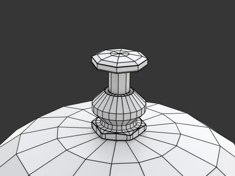 Reception Bell with Sign 3D मॉडल