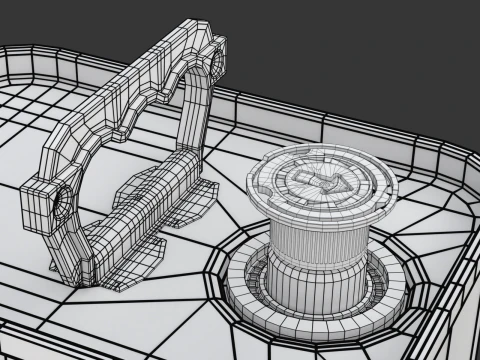 Olive Oil Can Set 3D Model