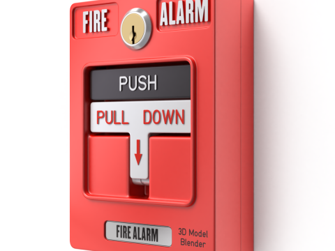 Fire Alarm 3D 모델