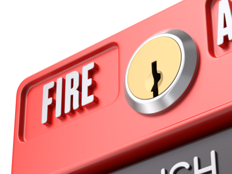 Fire Alarm 3D Model