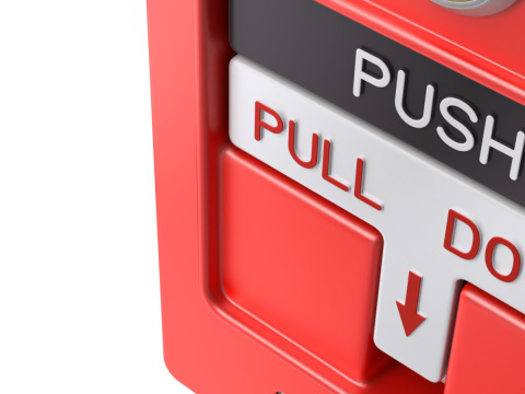 Fire Alarm 3D Model