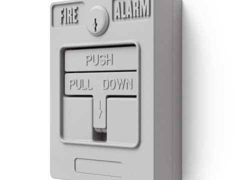 Fire Alarm 3D Model