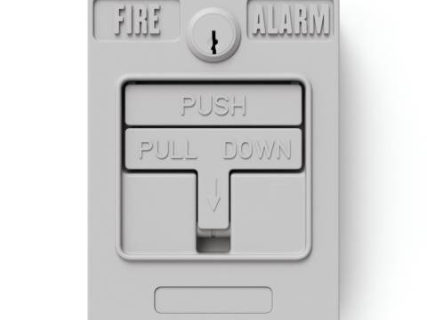 Fire Alarm 3D Model
