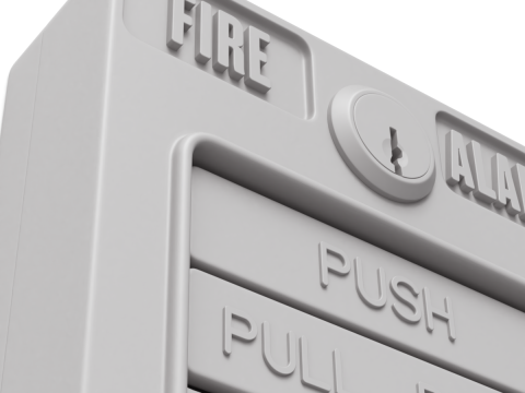Fire Alarm 3D Model
