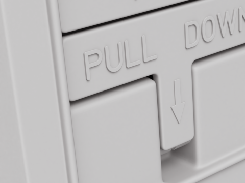 Fire Alarm 3D Model