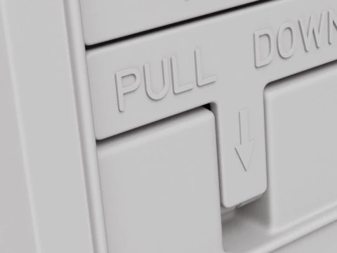 Fire Alarm 3D Model