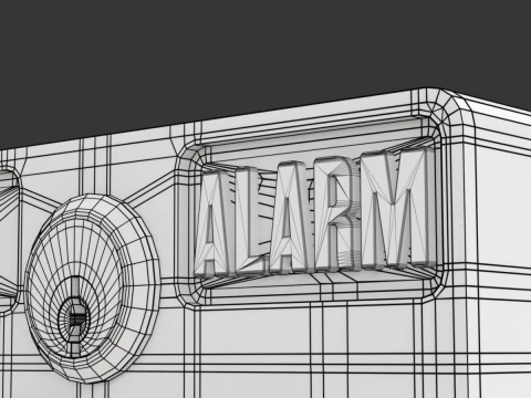 Fire Alarm 3D Model