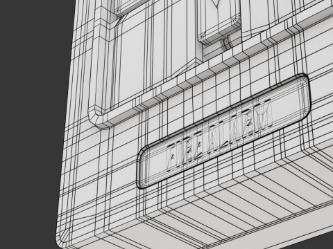 Fire Alarm 3D Model