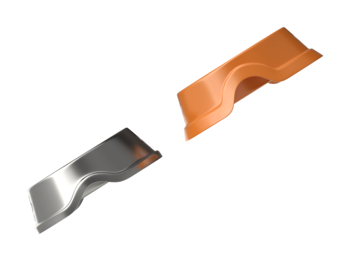 Metal and Plastic Dog Bowl Modèle 3D