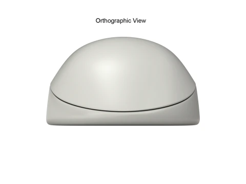 Mouse per computer con presa USB Modello 3D