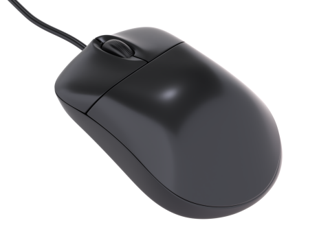 Computer Mouse with USB Plug Modelo 3D