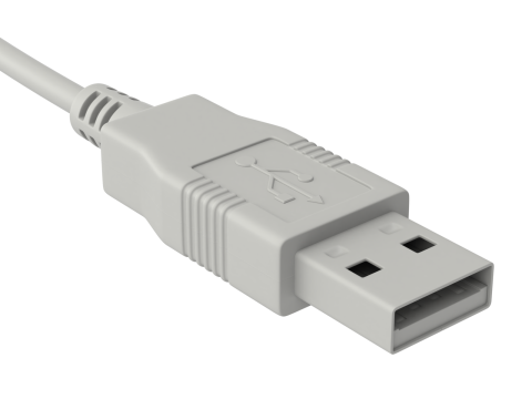 Computer Mouse with USB Plug Modelo 3D