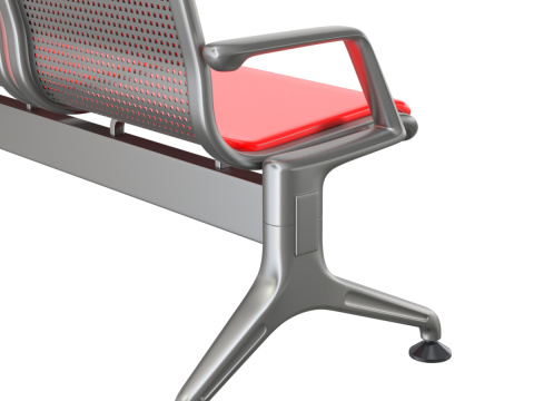 Airport seat Modelo 3D