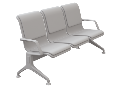 Airport seat Modelo 3D