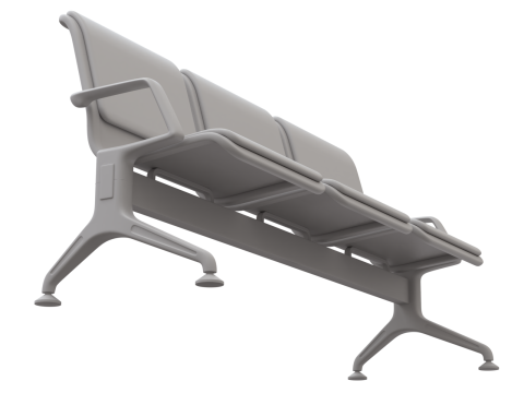 Airport seat Modelo 3D