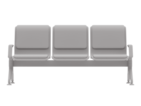 Airport seat Modelo 3D