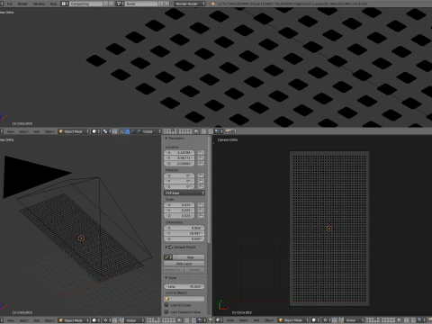 Sede dell'aeroporto Modello 3D