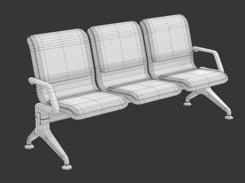 Sede dell'aeroporto Modello 3D