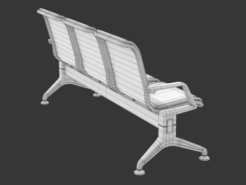 Sede dell'aeroporto Modello 3D