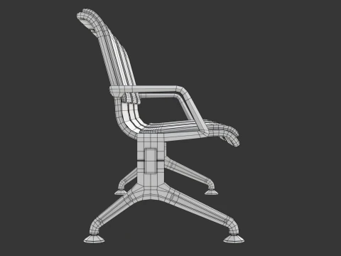 Sede dell'aeroporto Modello 3D