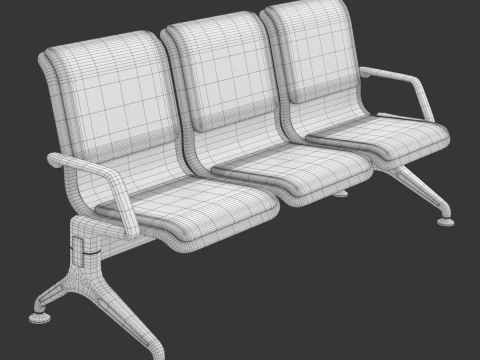 Sede dell'aeroporto Modello 3D