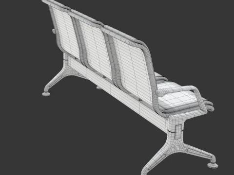 Sede dell'aeroporto Modello 3D