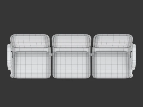 Sede dell'aeroporto Modello 3D