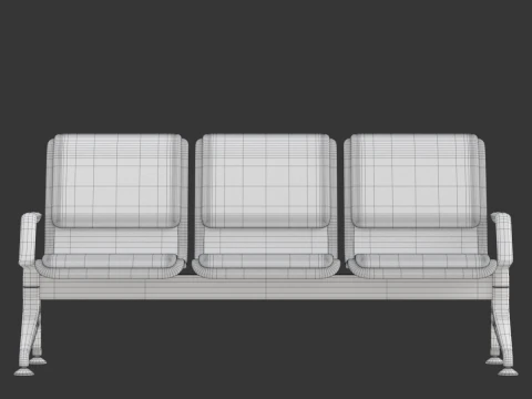 Sede dell'aeroporto Modello 3D